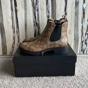 COACH LEVY LEVY BOOTIE コーチ サイドゴアブーツ COACH LEVY LEVY BOOTIE コーチ サイドゴアブーツ